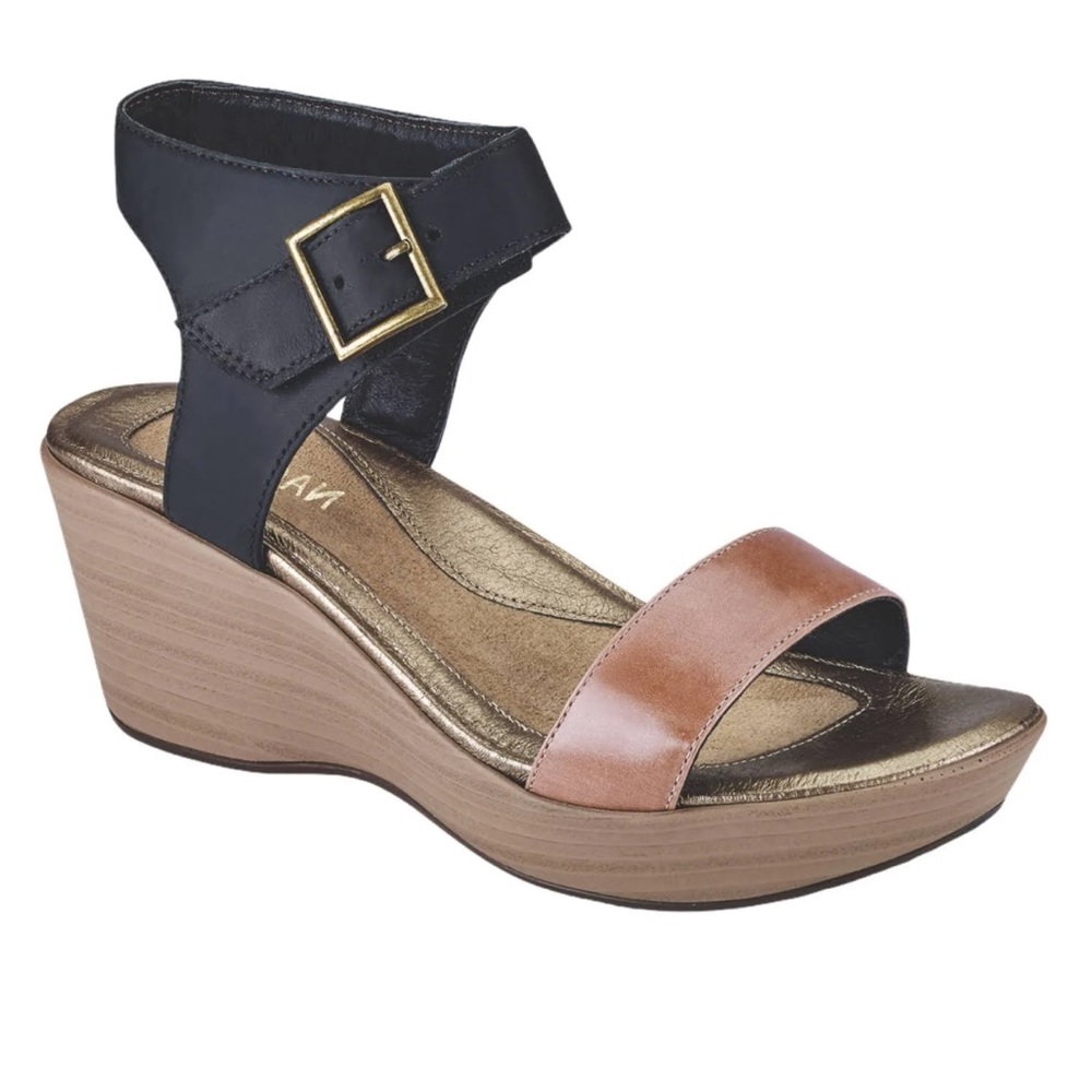 Naot Caprice Wedge Sandal Size 10